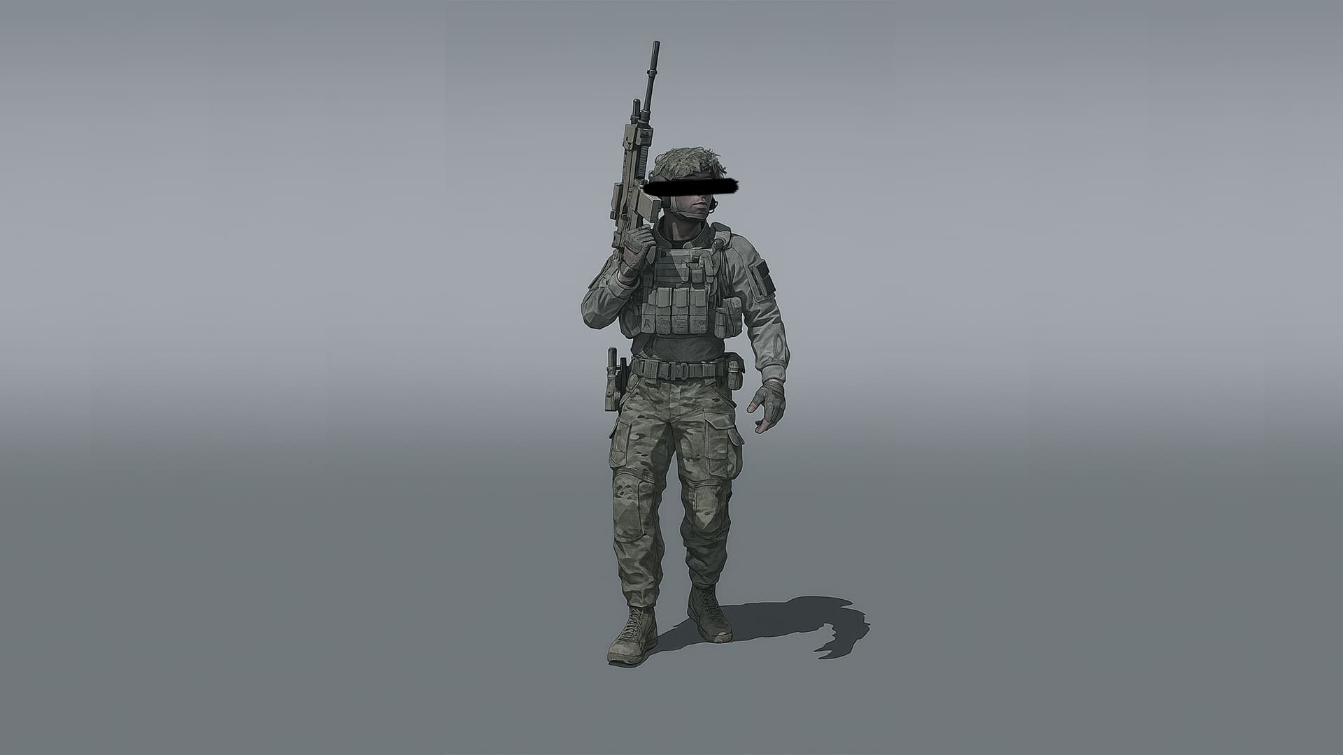 Soldados de X250X en una operación de Arma 3